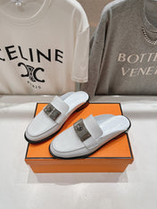 IOTA MULE WHITE CALFSKIN