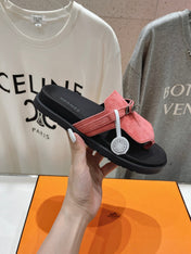 EMPIRE SANDAL BLACK MIX PINK SUEDE