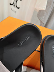 EMPIRE SANDAL BLACK MIX LIGHT GRAY SUEDE