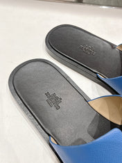 IZMIR SANDAL BLACK MIX LAPIS LAMBSKIN