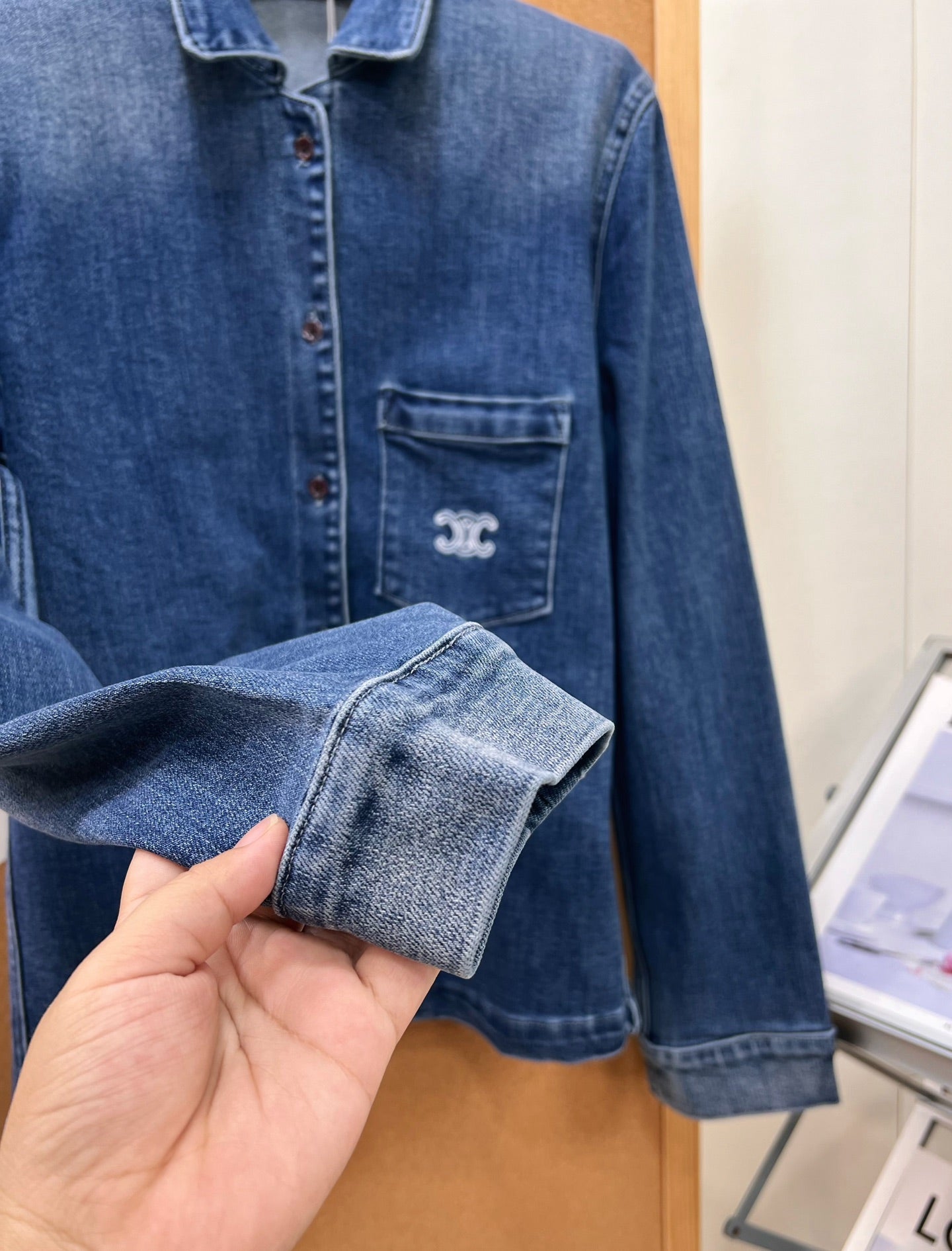 CELINE 26S DENIM SHIRT 644