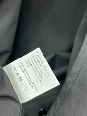 Loewe 25 Wrinkled Lace-up Shirt Black Cotton