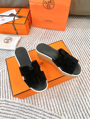 EZE 65 SANDAL BLACK SUEDE
