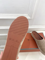 LP 25S MULES IN MOCHA BROWN SUEDE