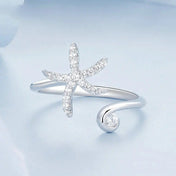 Simple Starfish Adjustable Ring