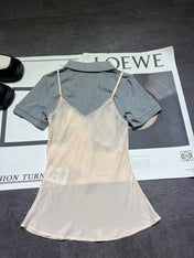 MIUMIU 26S TWO PIECE POLO SET 869
