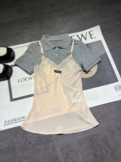 MIUMIU 26S TWO PIECE POLO SET 869