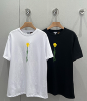 Loewe 25 Floral Round Neck Short-sleeved T-shirt Cotton