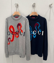 Gucci 25 Round Neck Knitted Sweater Wool 209540