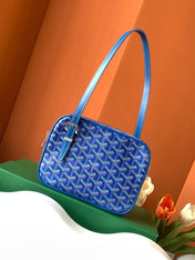 GOYA SECOND-HAND TOAST BAG 21CM SKY BLUE CANVAS