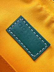 GOYA SECOND-HAND TOAST BAG 21CM GREEN CANVAS