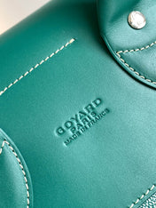 GOYA STEAMER PM BAG 48CM GREEN CANVAS